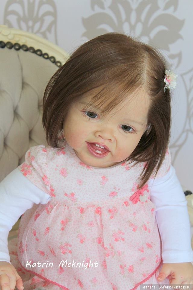 Тоддлер Adele скульптора Ping Lau, автор прототипа куклы реборн Katrin McKnight (фото 3)