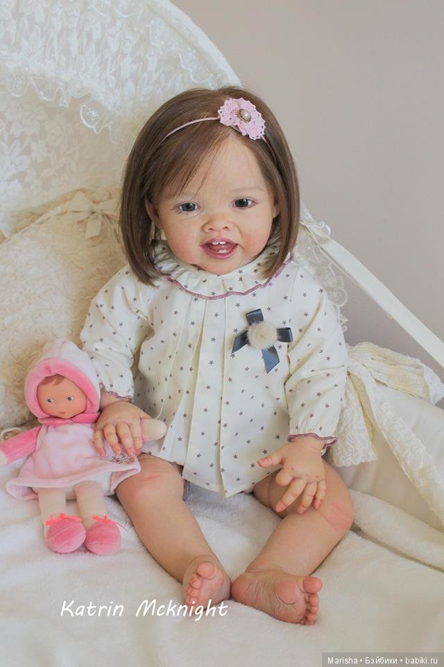 Тоддлер Adele скульптора Ping Lau, автор прототипа куклы реборн Katrin McKnight (фото 7)