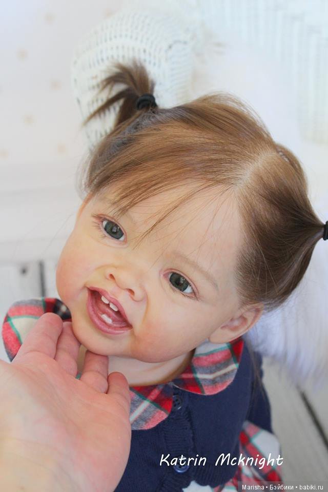 Тоддлер Adele скульптора Ping Lau, автор прототипа куклы реборн Katrin McKnight (фото 6)