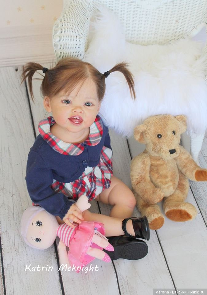 Тоддлер Adele скульптора Ping Lau, автор прототипа куклы реборн Katrin McKnight