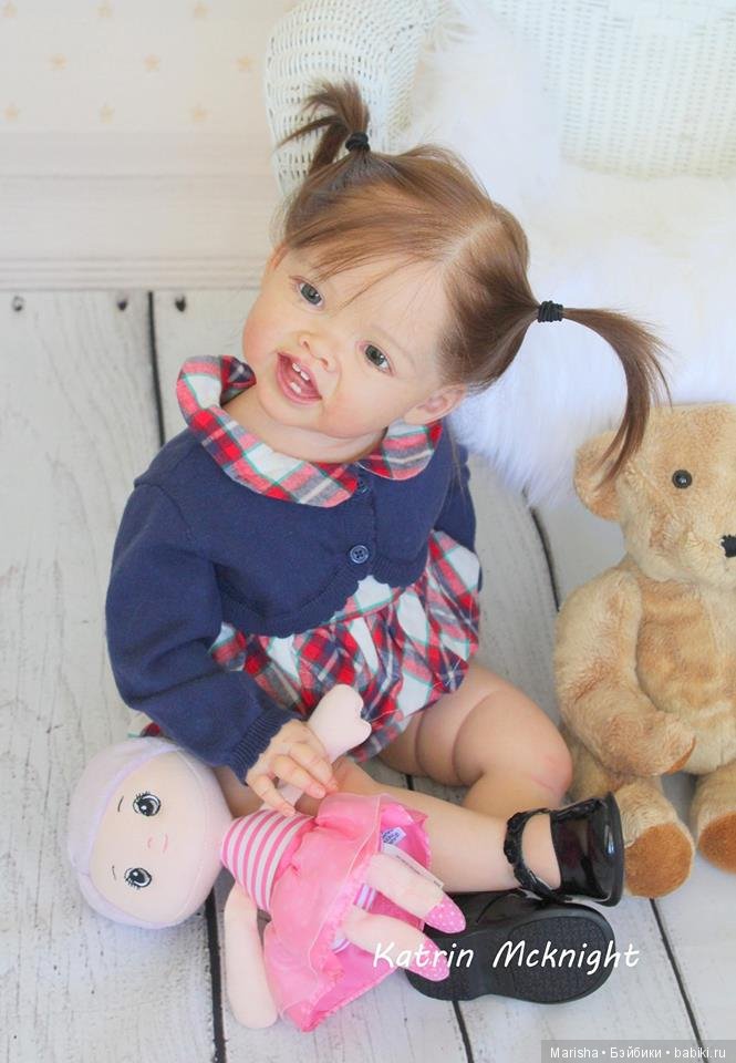 Тоддлер Adele скульптора Ping Lau, автор прототипа куклы реборн Katrin McKnight