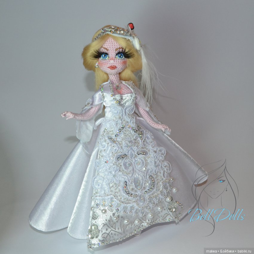 Царевна Лебедь — Вязаные игрушки и амигуруми: крючком (фото 5)
