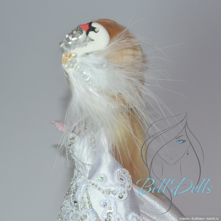 Царевна Лебедь — Вязаные игрушки и амигуруми: крючком (фото 6)