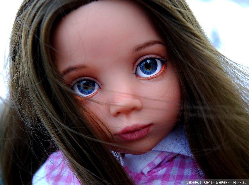 ООАК Клара садовница — ООАК и кастом кукол Gotz (Готц): перерисовка