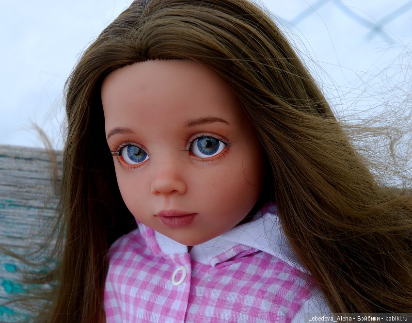 ООАК Клара садовница — ООАК и кастом кукол Gotz (Готц): перерисовка (фото 4)