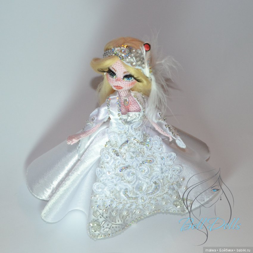 Царевна Лебедь — Вязаные игрушки и амигуруми: крючком