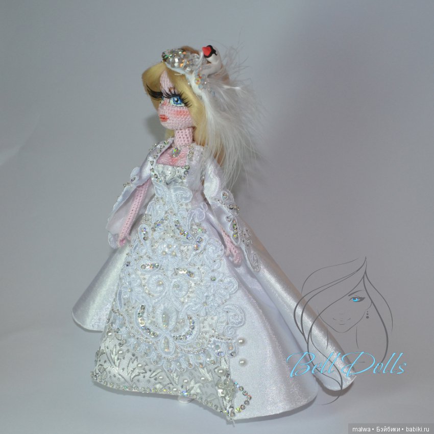 Царевна Лебедь — Вязаные игрушки и амигуруми: крючком (фото 3)