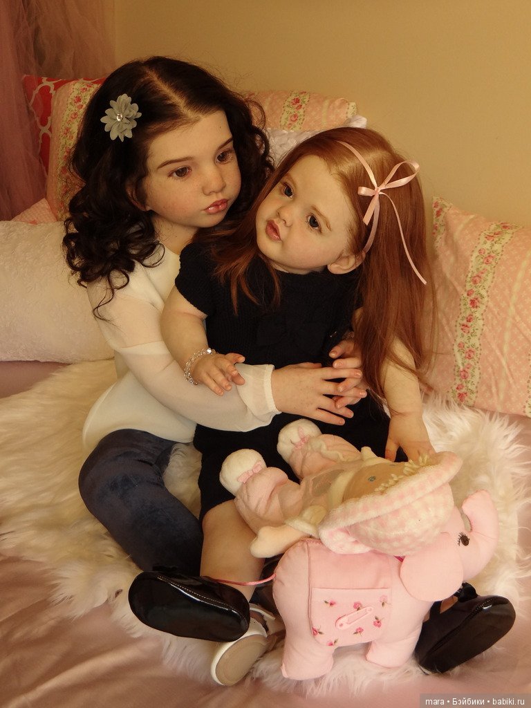 Aloenka скульптора Natali Blick, автор куклы Ruth Aguilar