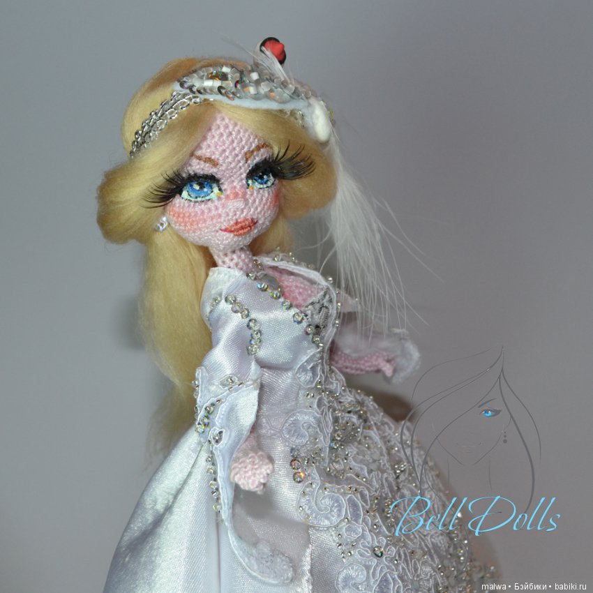 Царевна Лебедь — Вязаные игрушки и амигуруми: крючком (фото 8)