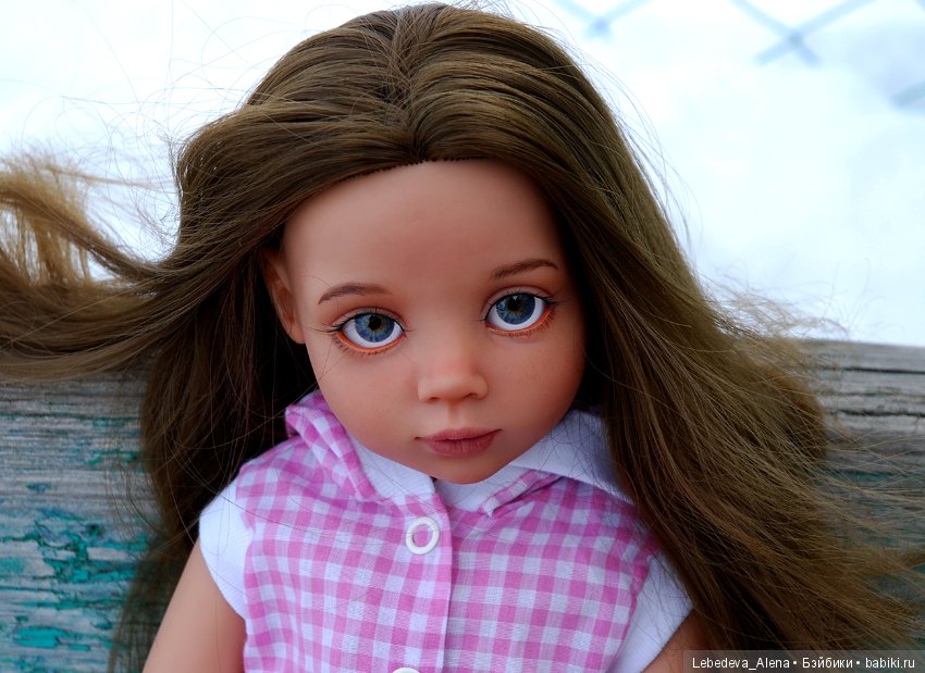 ООАК Клара садовница — ООАК и кастом кукол Gotz (Готц): перерисовка (фото 6)