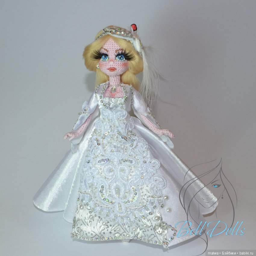 Царевна Лебедь — Вязаные игрушки и амигуруми: крючком