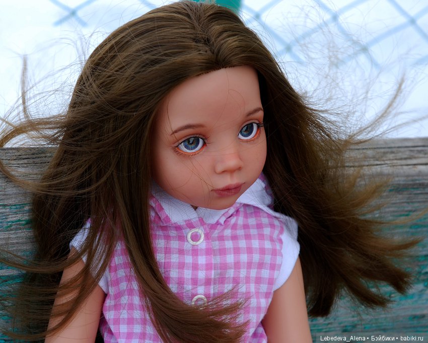 ООАК Клара садовница — ООАК и кастом кукол Gotz (Готц): перерисовка (фото 3)