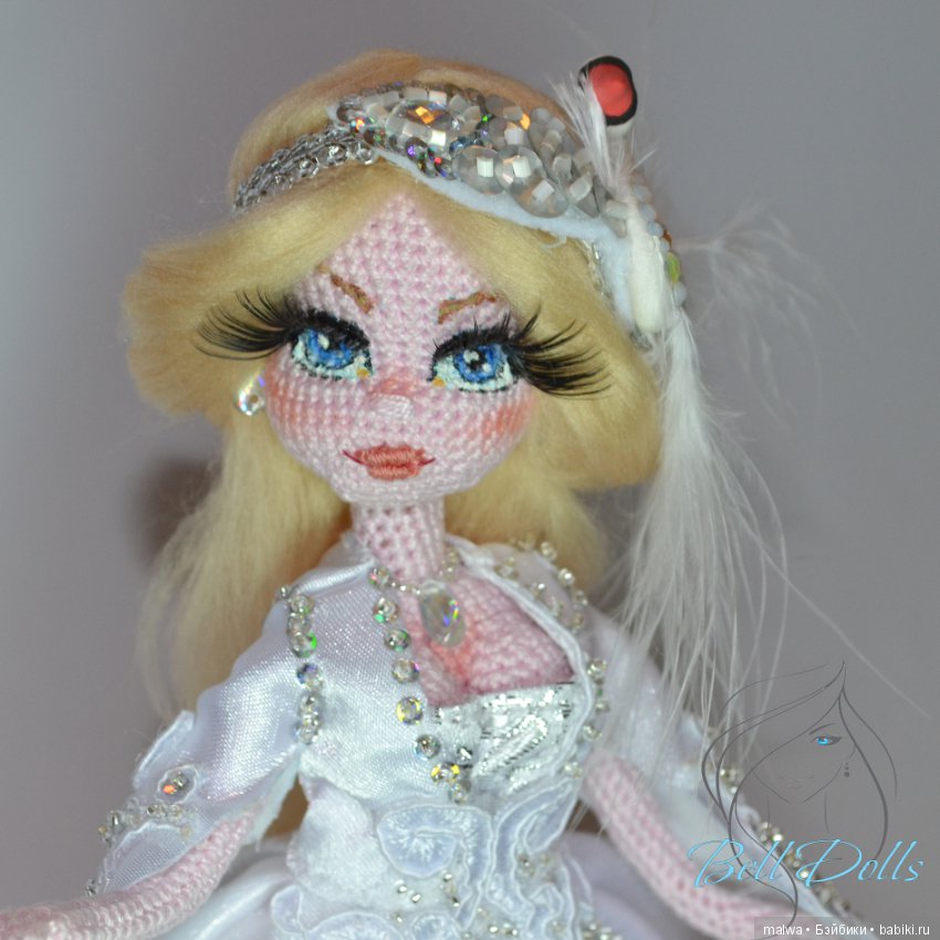 Царевна Лебедь — Вязаные игрушки и амигуруми: крючком