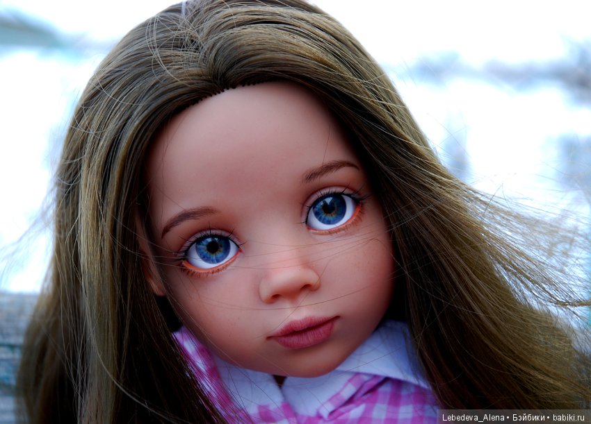 ООАК Клара садовница — ООАК и кастом кукол Gotz (Готц): перерисовка (фото 2)