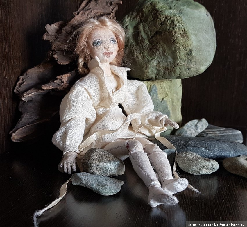 Текстильная шарнирная кукла. Продолжение (фото 2)