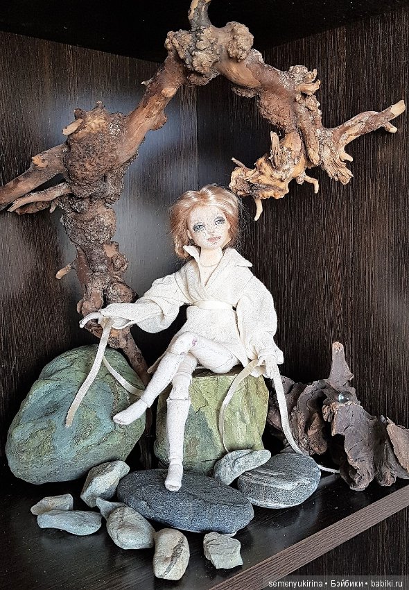 Текстильная шарнирная кукла. Продолжение (фото 7)