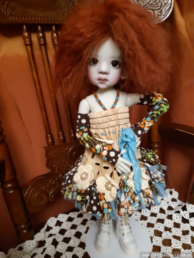 Наша Талисочка - Эльф от Kaye Wiggs примеряет парички (фото 4)