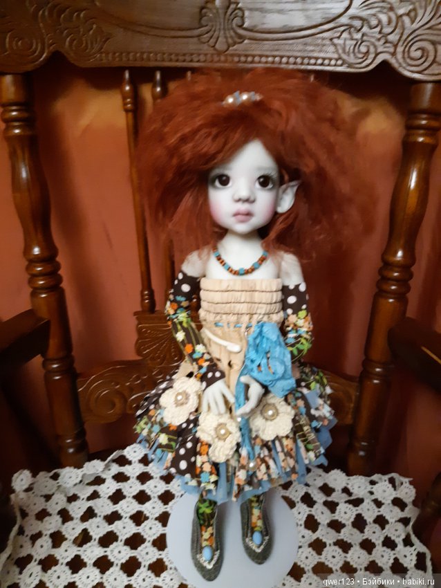 Наша Талисочка - Эльф от Kaye Wiggs примеряет парички