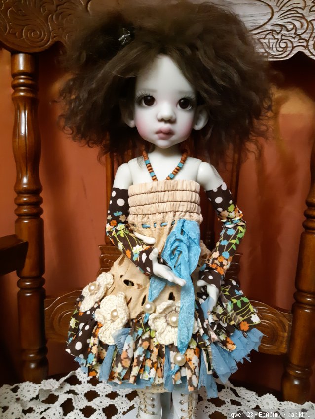 Наша Талисочка - Эльф от Kaye Wiggs примеряет парички (фото 10)