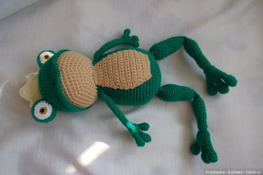 Царевна-лягушка — Вязаные игрушки и амигуруми: крючком (фото 3)