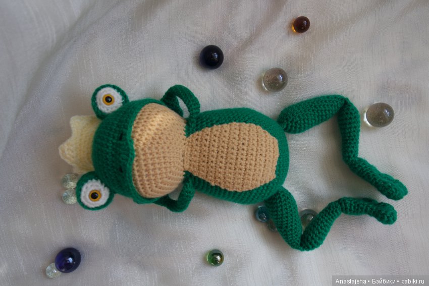 Царевна-лягушка — Вязаные игрушки и амигуруми: крючком (фото 4)
