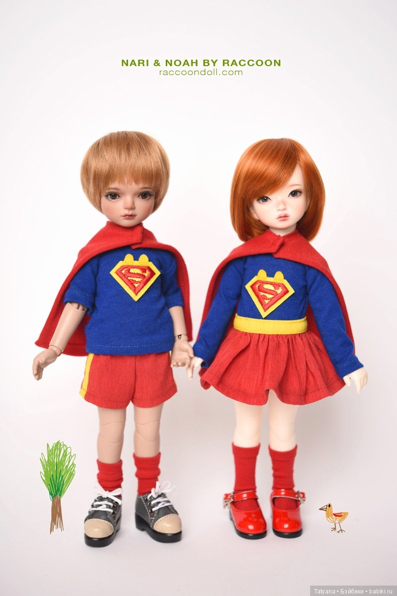 Raccoondoll - Super Noah и Nari (фото 5)