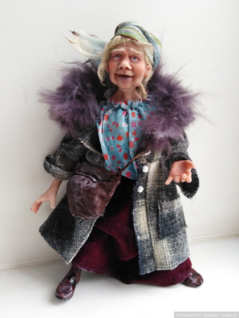 Тетя Софа — Лепка авторских кукол: полимерная глина (фото 2)