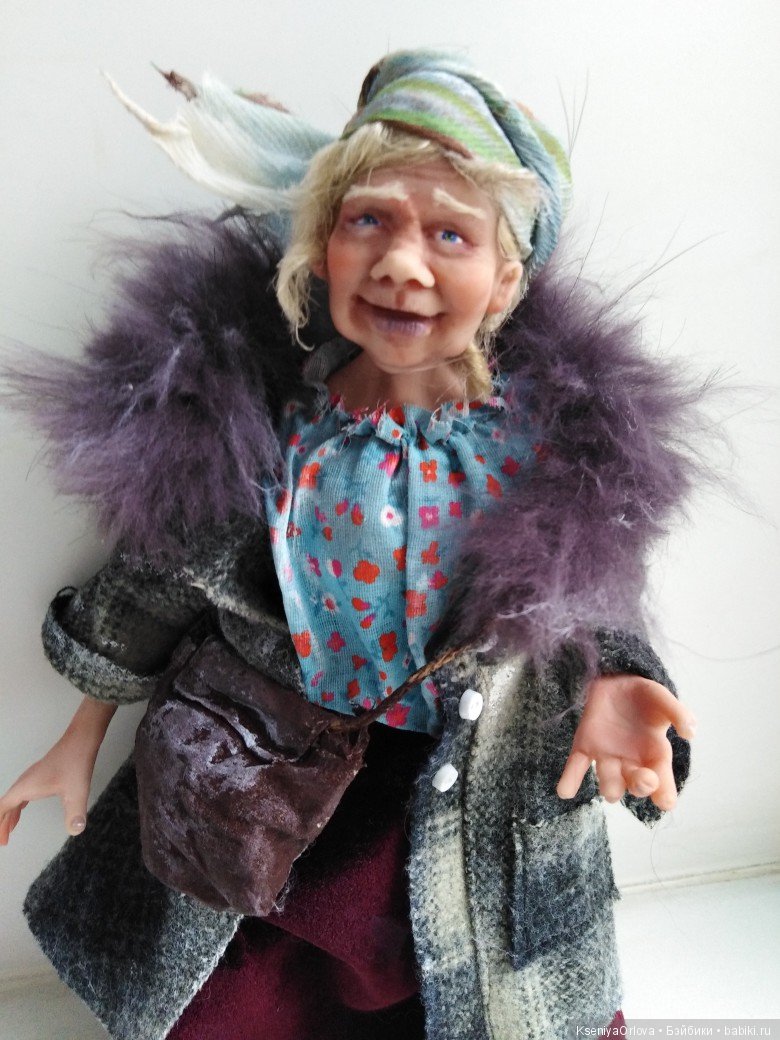 Тетя Софа — Лепка авторских кукол: полимерная глина (фото 3)