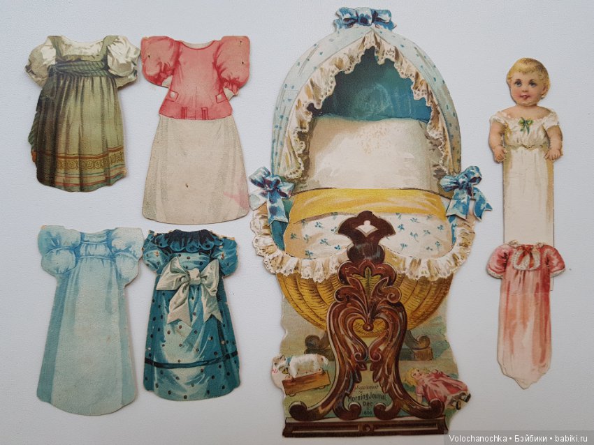 Гордость моей коллекции - Бумажные Куклы из приложения к газете "Boston Herald" (фото 7)