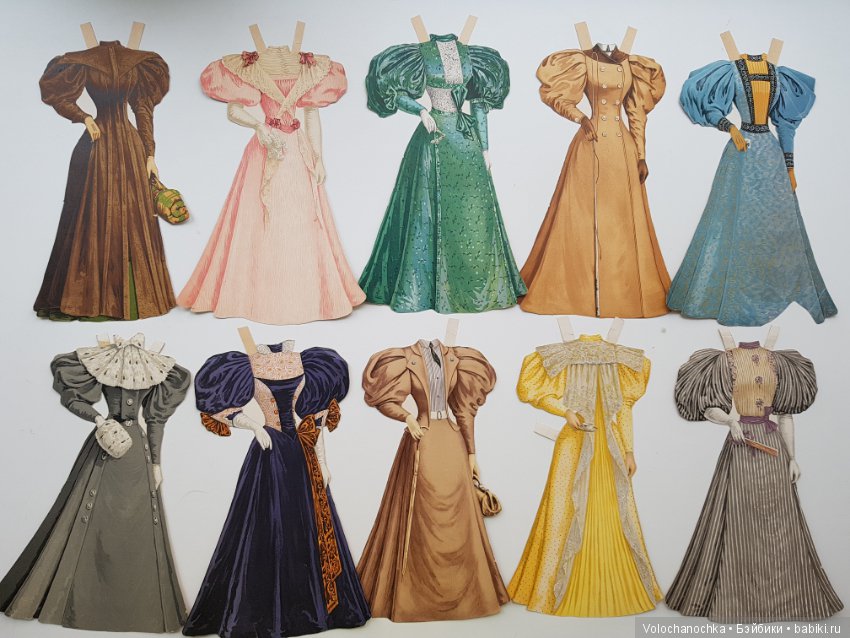 Гордость моей коллекции - Бумажные Куклы из приложения к газете "Boston Herald" (фото 5)