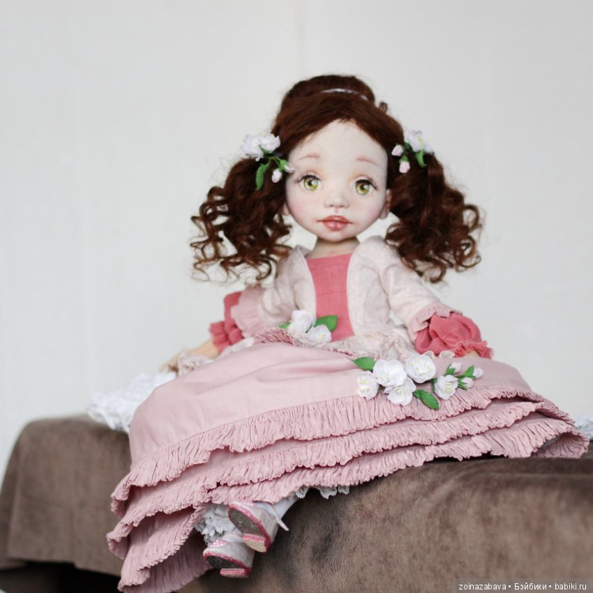Первый бал моей Лизы — Авторские текстильные куклы: Вальдорфские (фото 2)