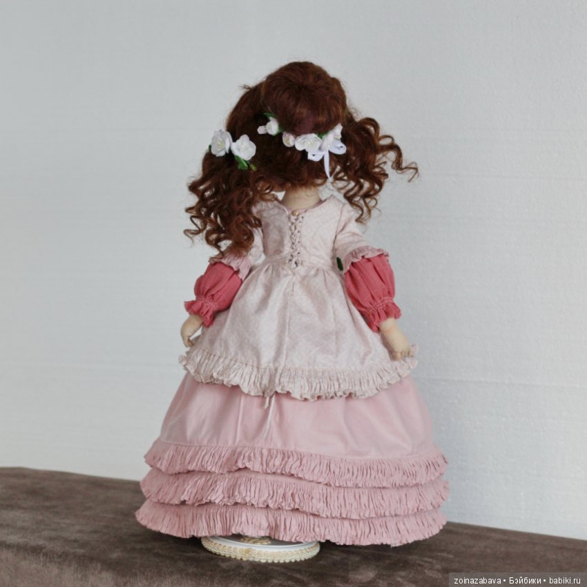 Первый бал моей Лизы — Авторские текстильные куклы: Вальдорфские (фото 6)