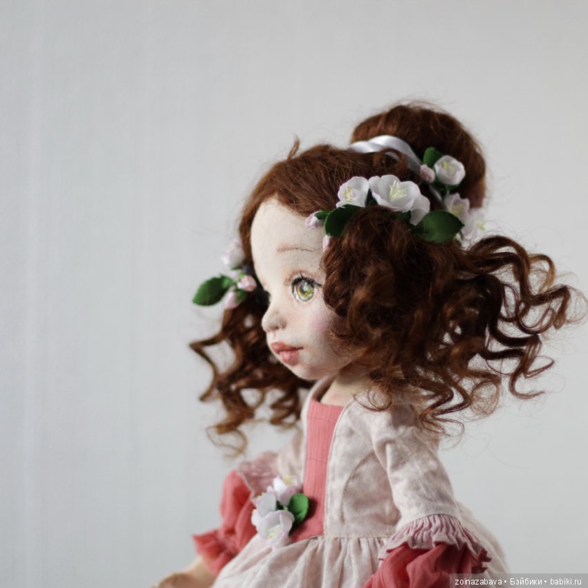 Первый бал моей Лизы — Авторские текстильные куклы: Вальдорфские (фото 4)