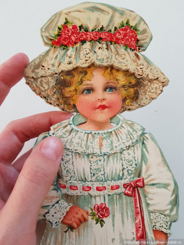 Старинные германские Бумажные Куклы (фото 4)