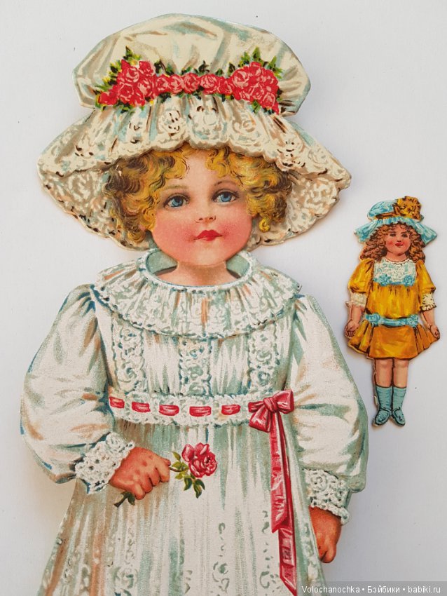 Старинные германские Бумажные Куклы (фото 3)
