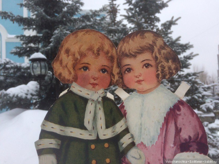 Бумажная зима — Редкие антикварные куклы и реплики: воск (фото 10)