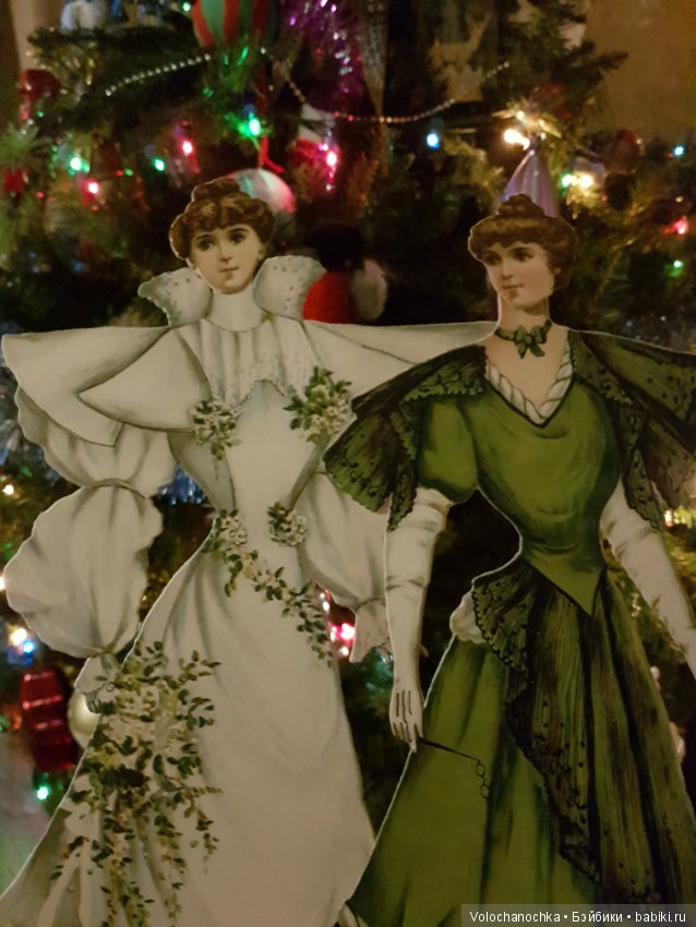 Бумажная зима — Редкие антикварные куклы и реплики: воск (фото 2)