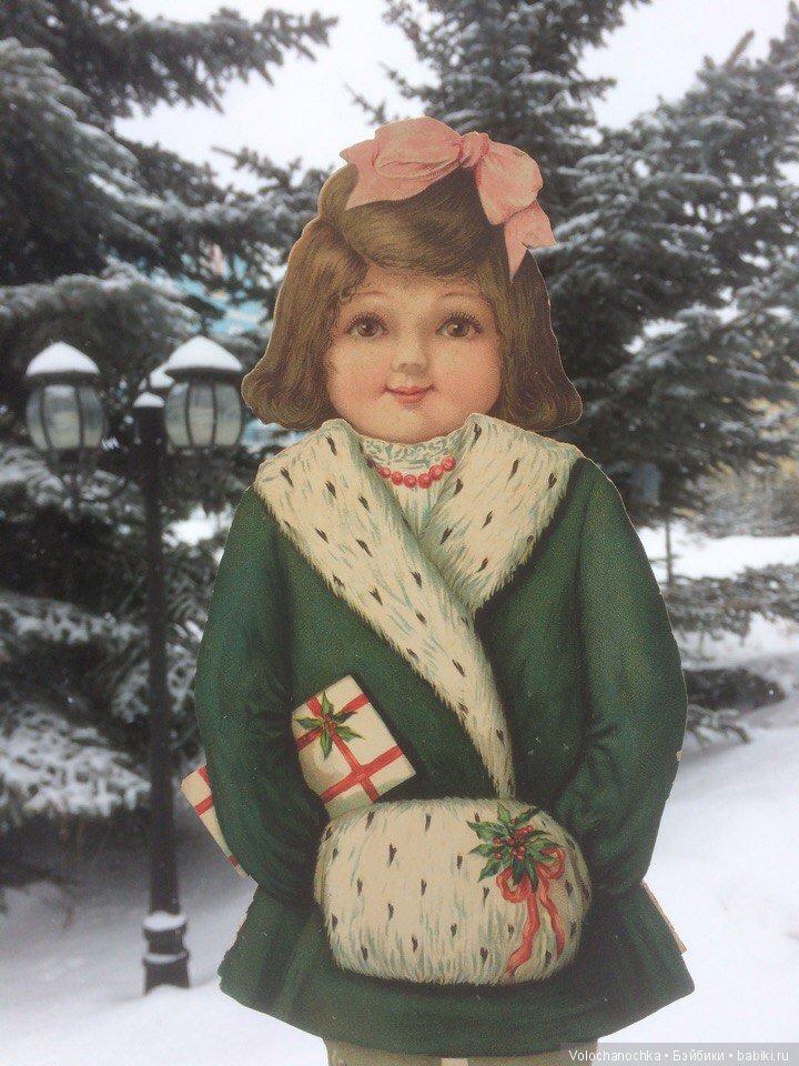 Бумажная зима — Редкие антикварные куклы и реплики: воск (фото 9)