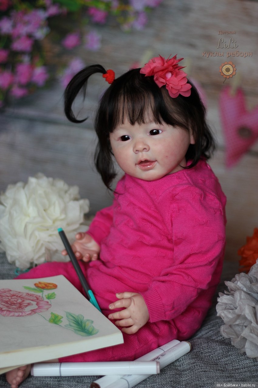 Азиаточка Мей Лиен — Молды и прототипы Реборн (Reborn): новинки