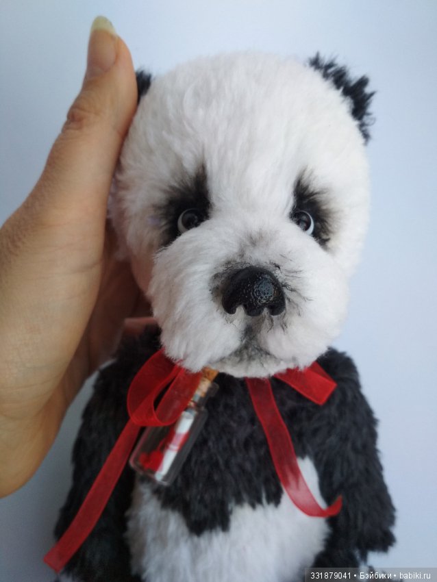 Панда с любовным посланием (фото 3)