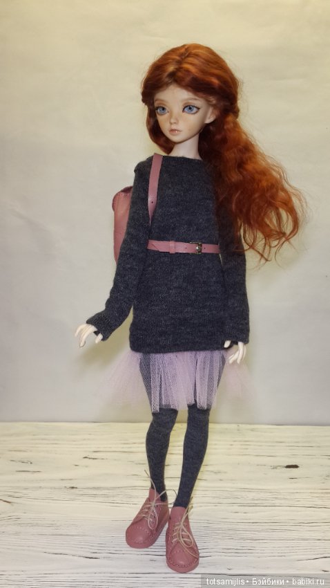 Цвет настроения Розовый — Одежда и обувь для кукол BJD (БЖД): 1/3 (фото 5)