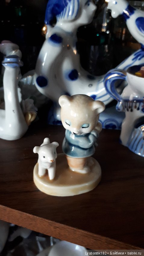 Хрупкие чудеса — Фарфоровые статуэтки и фигурки: винтаж