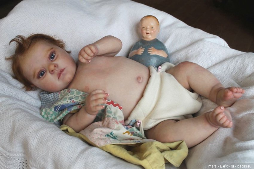 Молд для куклы реборн Realborn Patience, автор прототипа Sweet Potato Pie Nursery (фото 2)