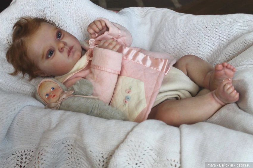 Молд для куклы реборн Realborn Patience, автор прототипа Sweet Potato Pie Nursery (фото 3)