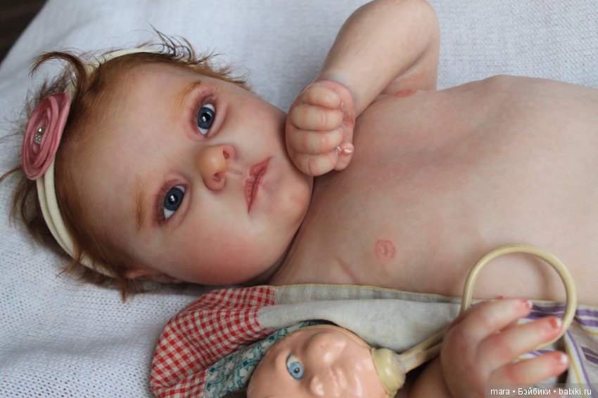 Молд для куклы реборн Realborn Patience, автор прототипа Sweet Potato Pie Nursery (фото 7)