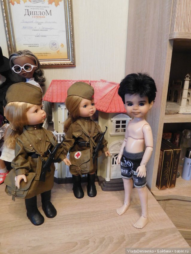 Мои дорогие мальчишки — ООАК Paola Reina (Паола Рейна) и испанских кукол: перерисовка (фото 5)