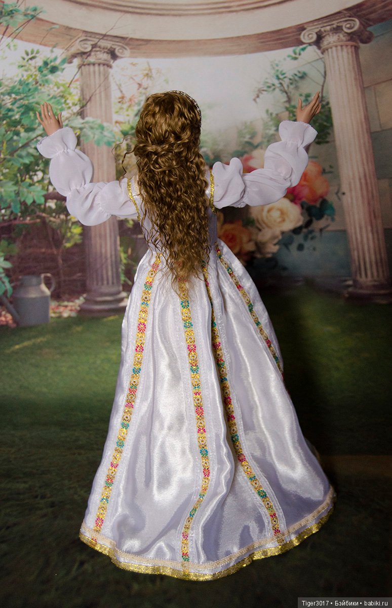 Стилизованный Ренессанс (шью платья для своих BJD) (фото 5)