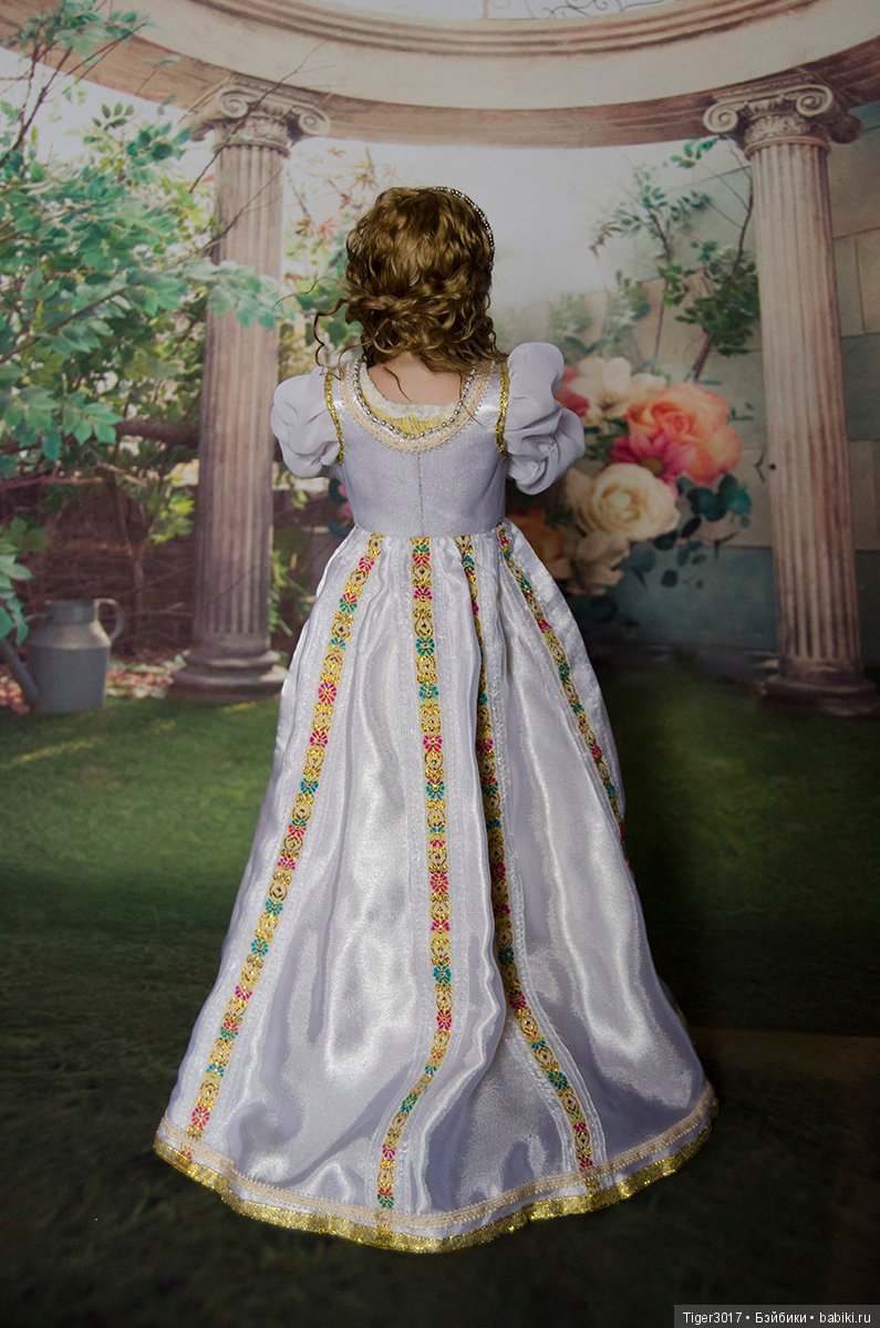 Стилизованный Ренессанс (шью платья для своих BJD) (фото 7)