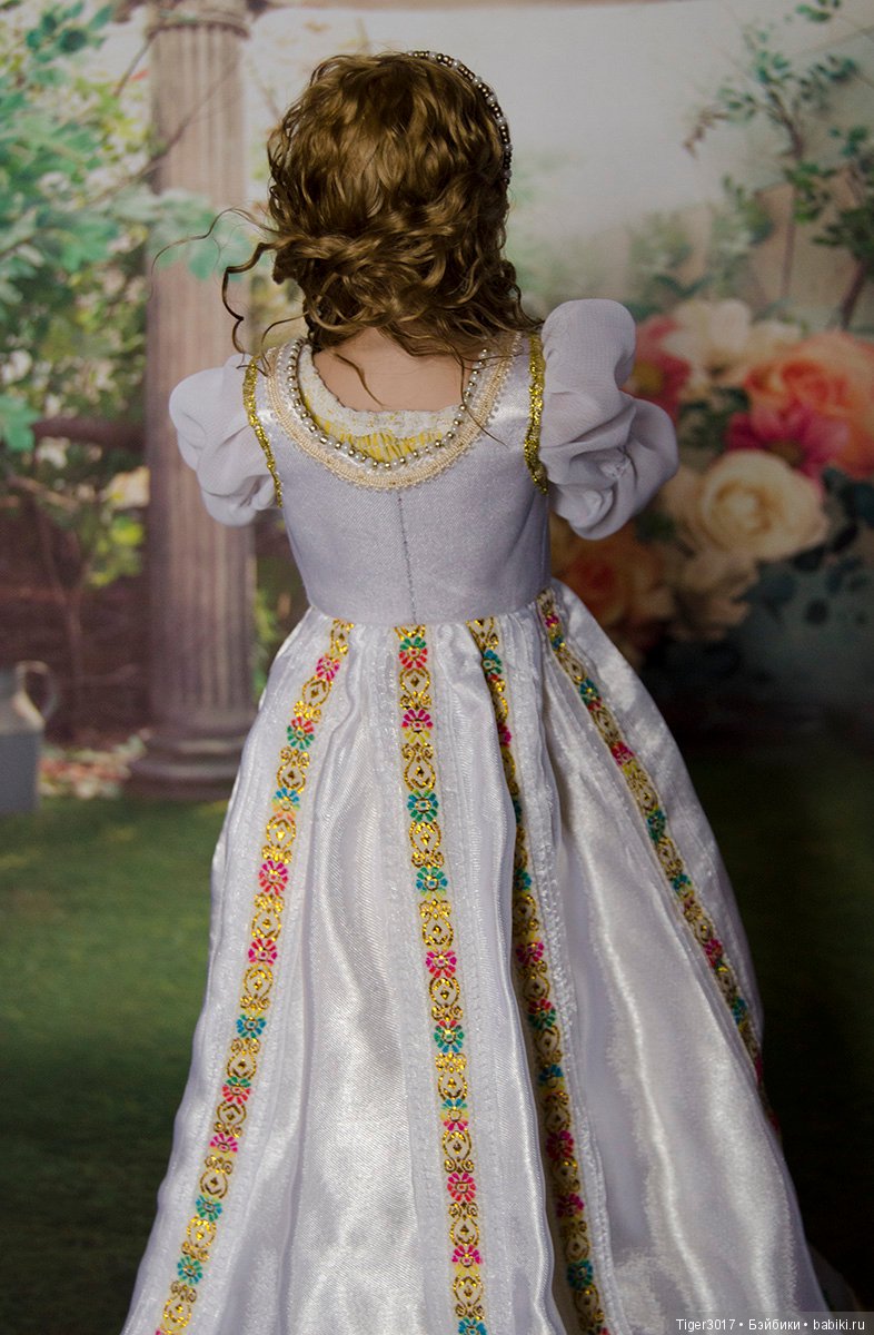 Стилизованный Ренессанс (шью платья для своих BJD) (фото 6)