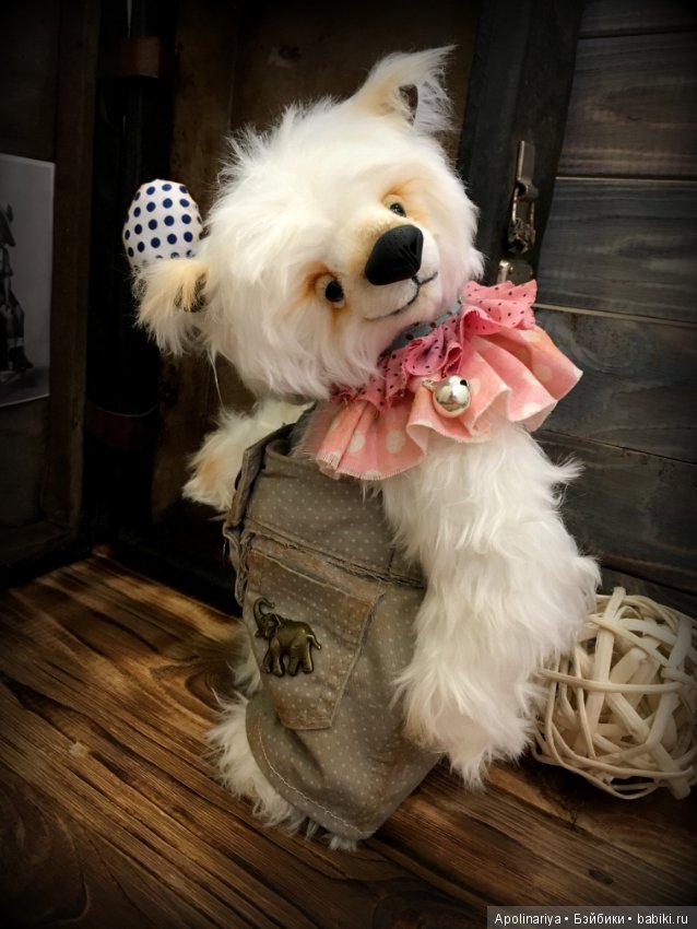 Юки, мишка-тедди — Авторские мишки Тедди и друзья: фото (фото 6)